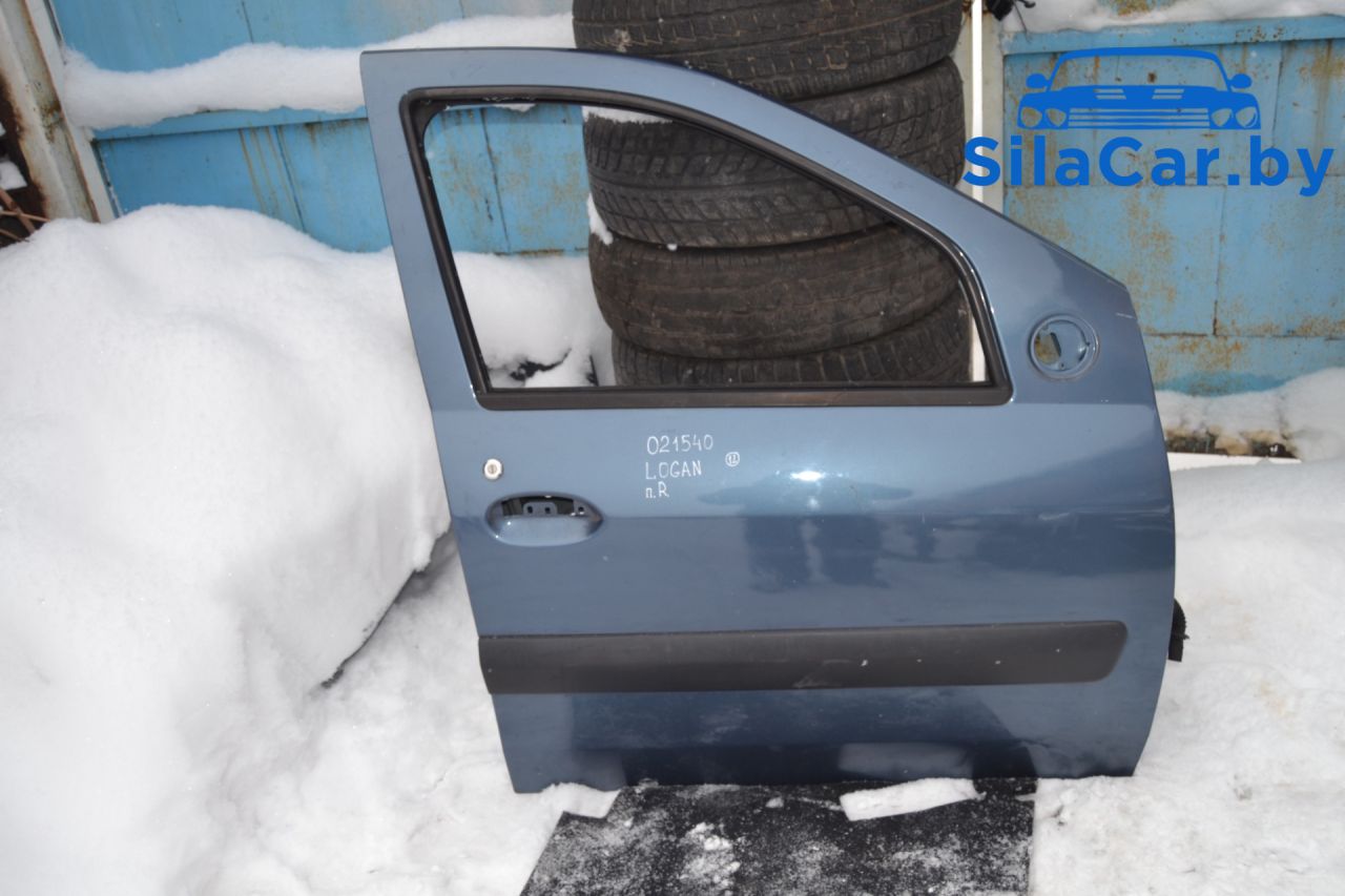 дверь передняя правая Dacia Logan 1 поколение 2005, универсал - фото №1