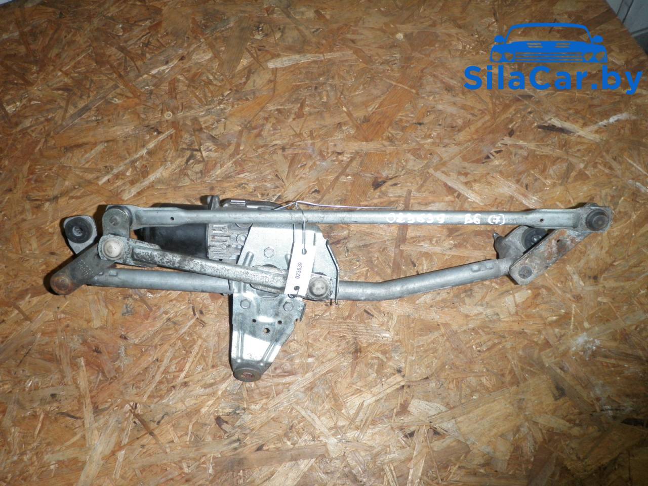 механизм стеклоочистителя (трапеция дворников) Volkswagen Passat B6 (2005 - 2010), 2.0 л., дизель, 3C1955023B - фото №1