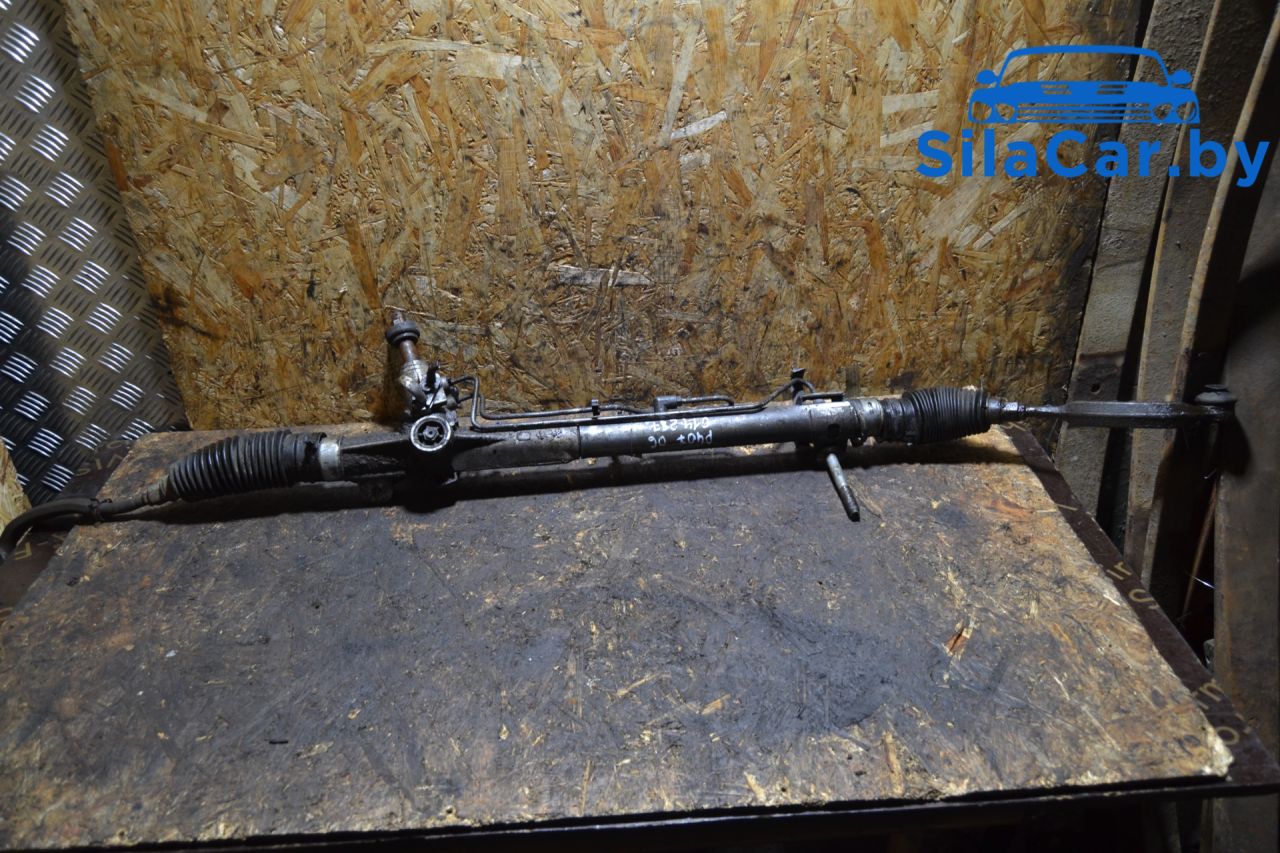 рулевая рейка Peugeot 407 1 поколение 2004, 1.6 л., дизель - фото №1