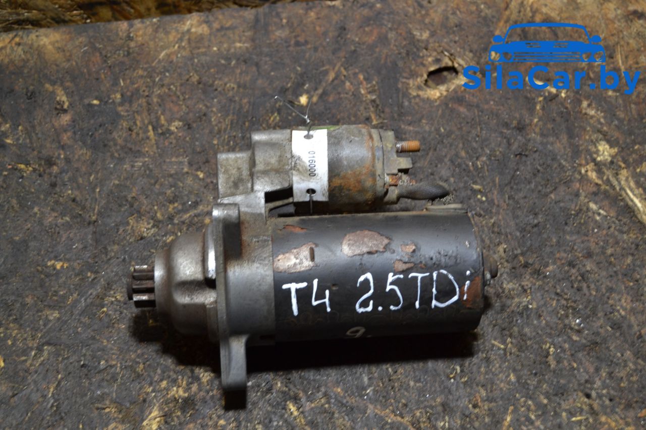 стартер Volkswagen Transporter T4 (1990 - 2003), 2.5 л., дизель - фото №1