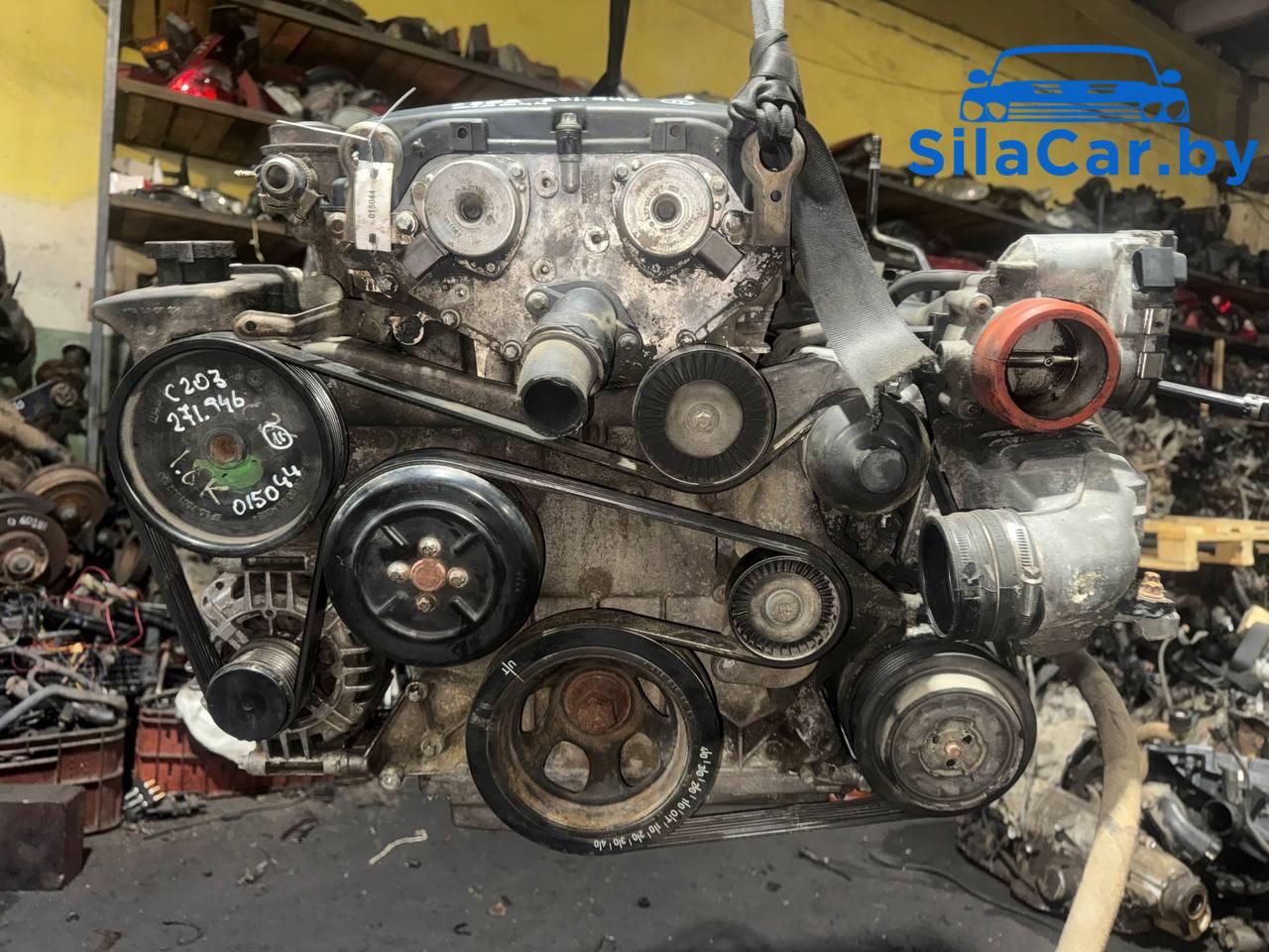 двигатель Mercedes-Benz C-Класс W203/S203/CL203 (2000 - 2004), 1.8 л., Kompr, M 271.946, бензин, АКПП, 271946 - фото №1