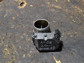 заслонка дроссельная Audi A6 4F/C6 2005, 3.0 л., дизель, седан