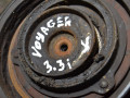 компрессор кондиционера Chrysler Voyager 4 поколение (2001 - 2004), 3.3 л., бензин, АКПП, 4472205862 - фото №5