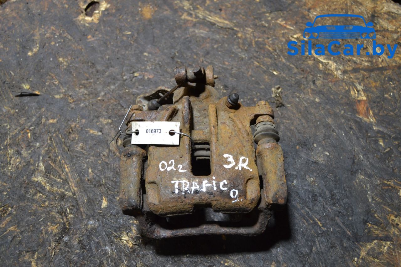 суппорт задний правый Renault Trafic 2 поколение 2003 - фото №1