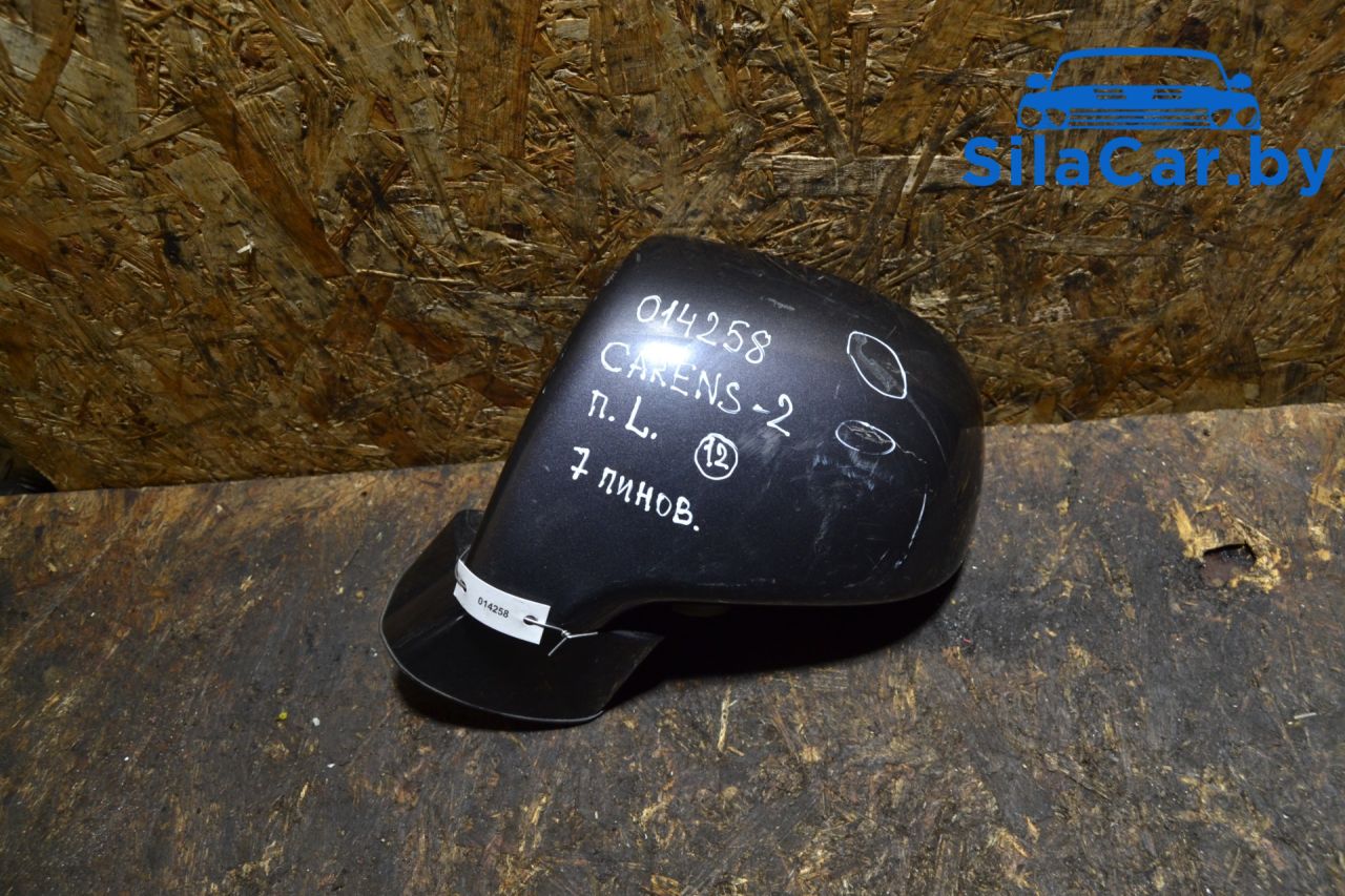 зеркало наружное левое Kia Carens 2 поколение (2002 - 2006), 2.0 л., CRDi, D4EA, дизель - фото №1