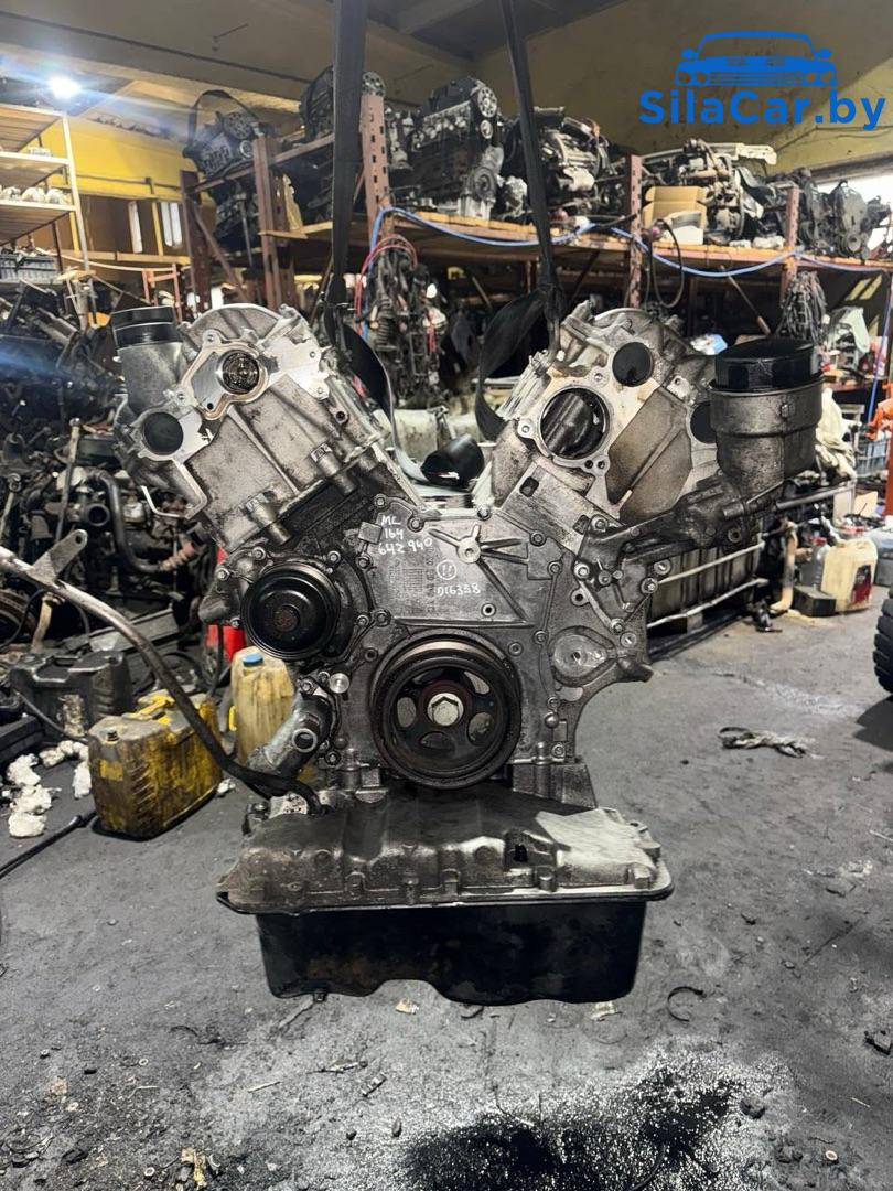 двигатель Mercedes-Benz M-Класс W164 (2005 - 2008), 3.0 л., CDi, OM 642.940, дизель, АКПП, 642940, OM642940, 642 - фото №1
