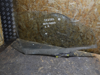 стекло двери передней правой Mitsubishi Outlander 1 поколение 2004