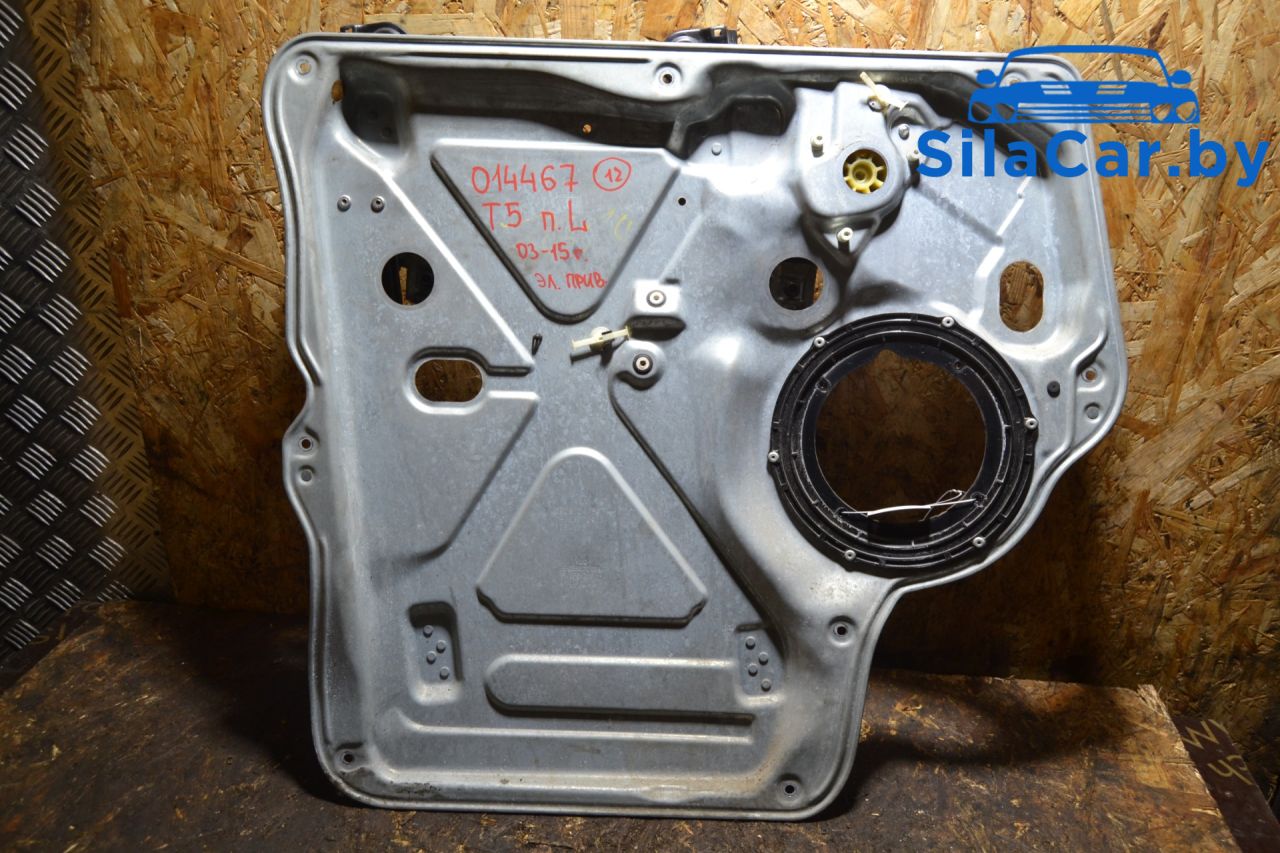 стеклоподъемник передний левый Volkswagen Transporter T5 2008, 2.5 л., дизель, 7H0837729 - фото №1