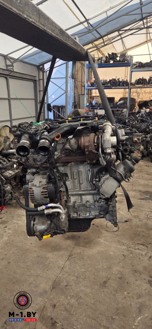 двигатель Peugeot 207 1 поколение (2006 - 2009), 1.6 л., дизель, 10JBBX, 9H02 - фото №1