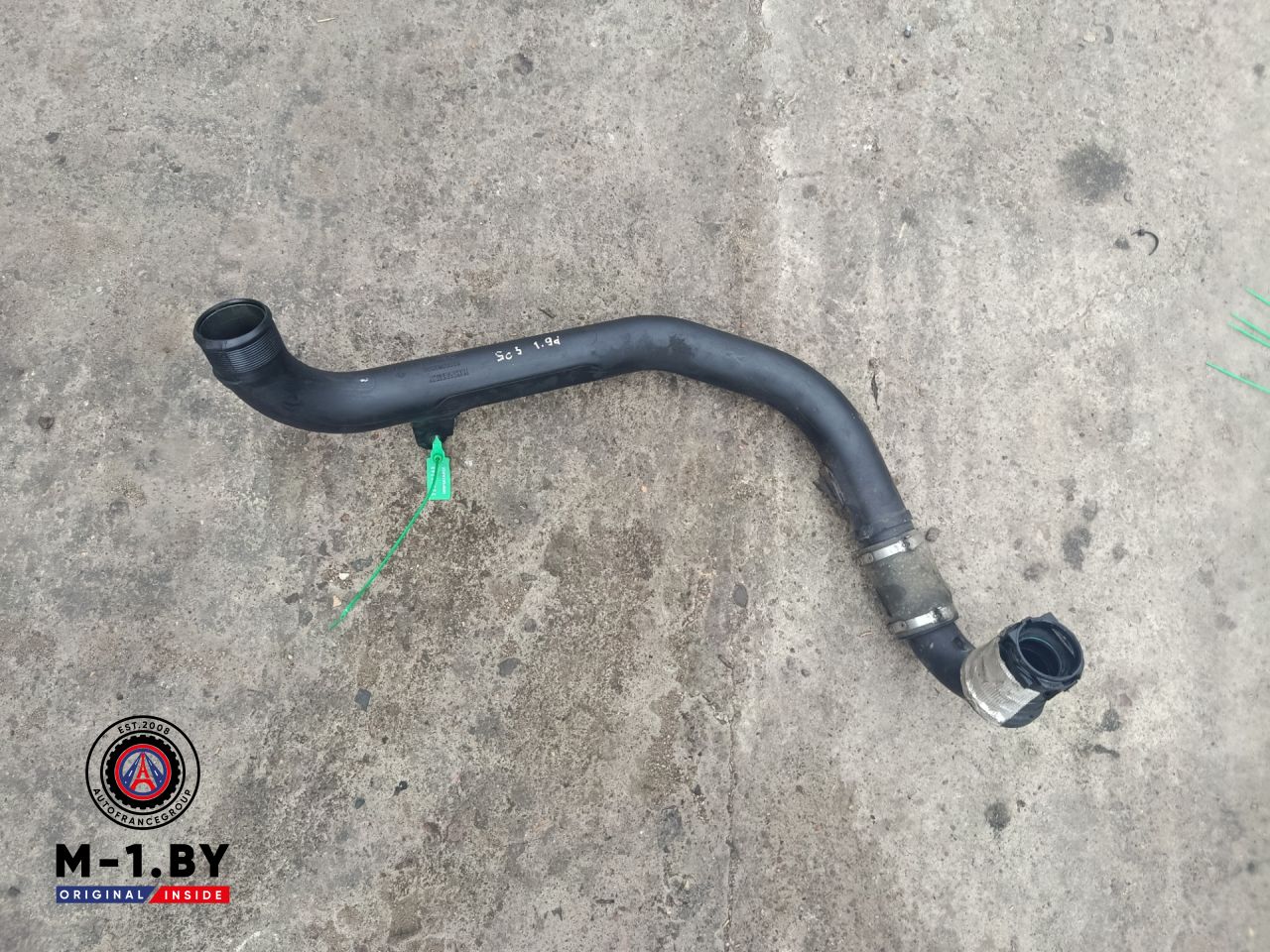 патрубок интеркулера Renault Scenic 3 поколение (2009 - 2012), 1.9 л., дизель, 8200962920 - фото №1