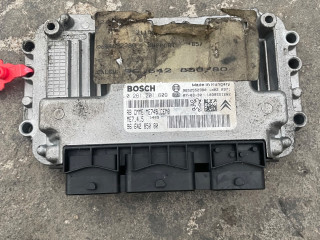 блок управления двигателем Citroen C4 1 поколение (2004 - 2008), 1.6 л., бензин, 9652552380, 0261201609