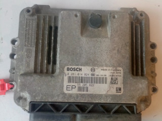 блок управления двигателем Opel Zafira 2 поколение (B) (2005 - 2008), 1.9 л., дизель, 55205622, 0281014024