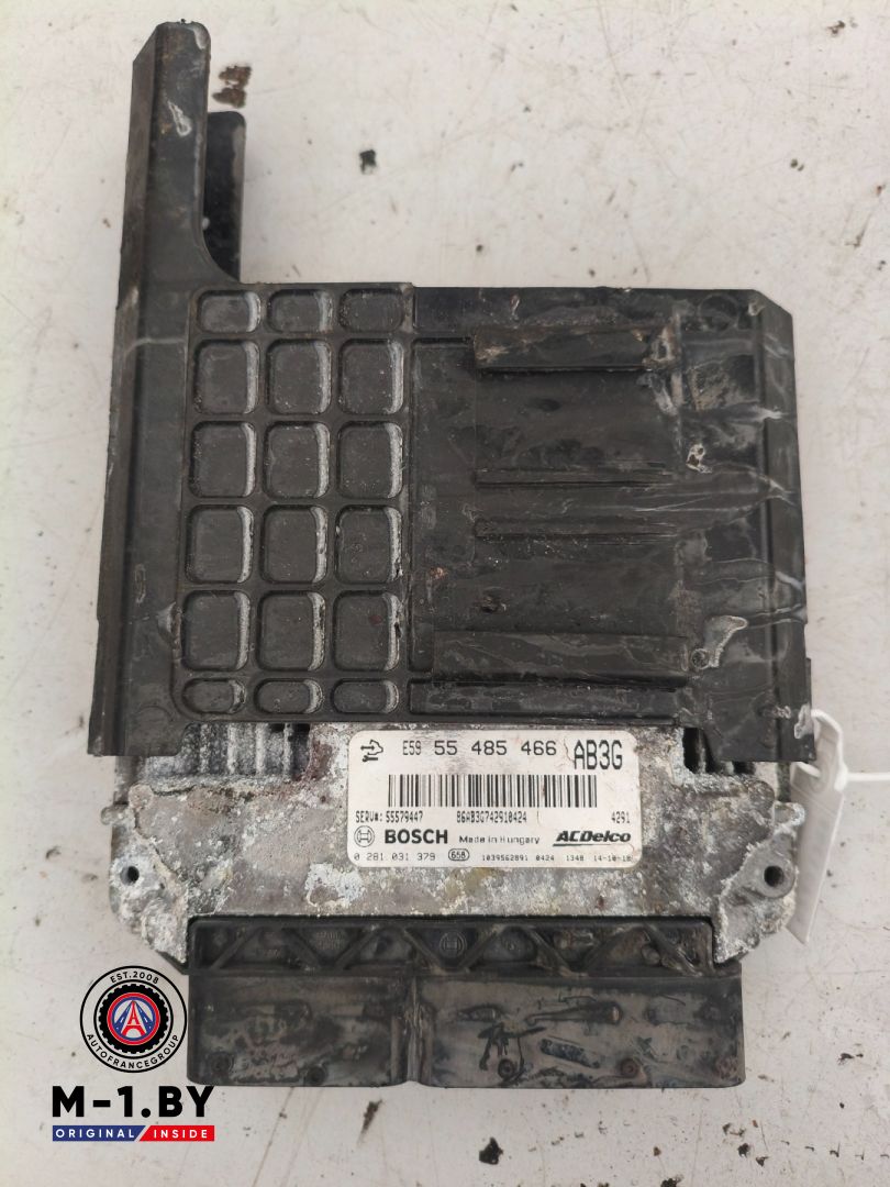 блок управления двигателем Opel Zafira 3 поколение (C) (2011 - 2016), 2.0 л., дизель, 55485466, 0281031379 - фото №1