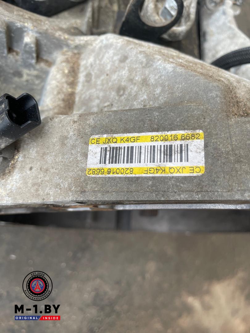 КПП механическая (МКПП) Renault Logan 1 поколение (2004 - 2009), 1.5 л., дизель, 8200166682, JXQK4GF - фото №1