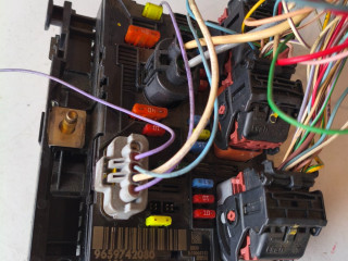 блок предохранителей Peugeot 307 1 поколение (2001 - 2005), 9659742080