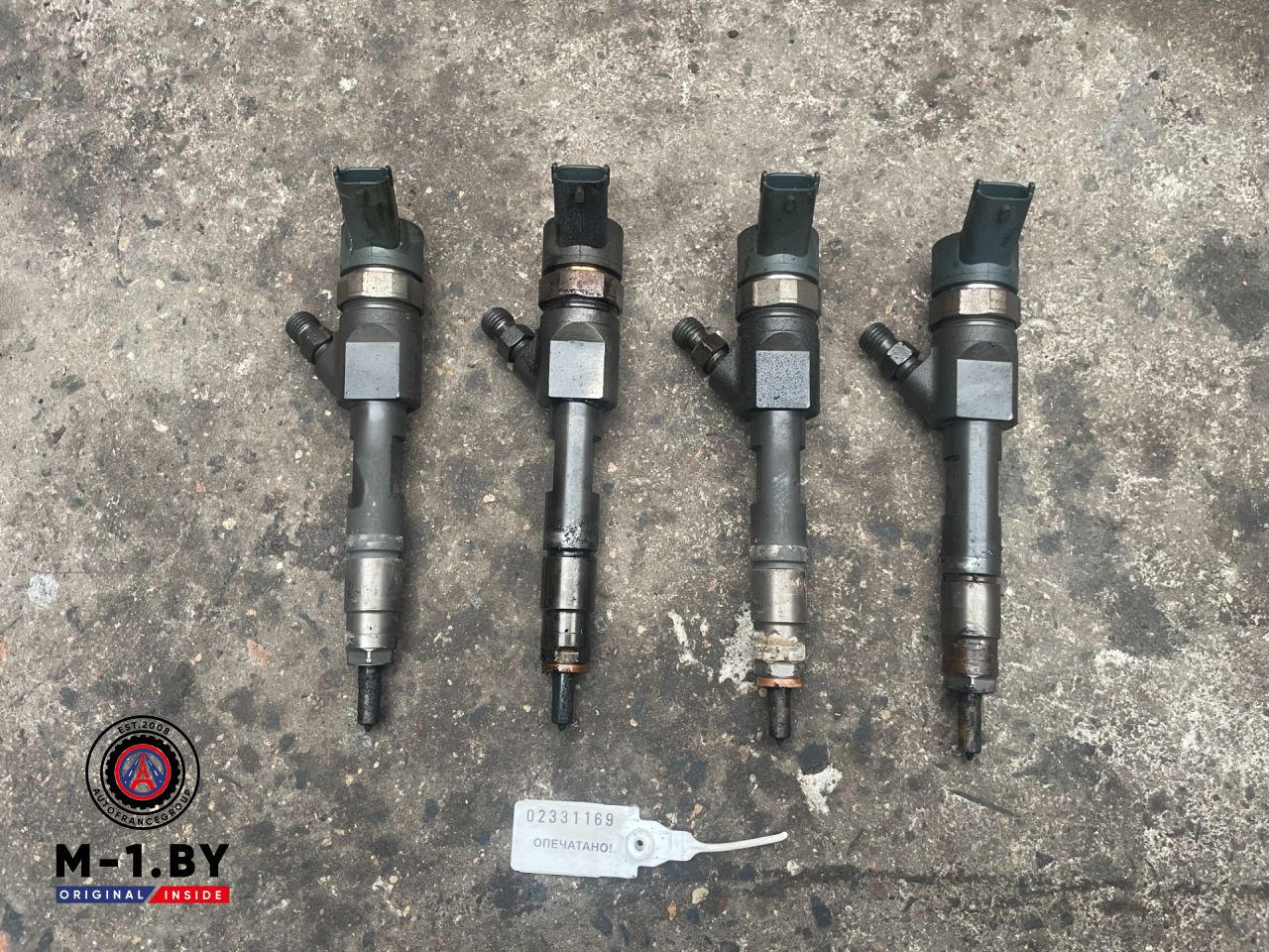 форсунка Renault Laguna 2 поколение (2001 - 2005), 1.9 л., дизель, 0445110280, H82606383 - фото №1