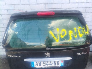 крышка багажника (дверь 3-5) Peugeot 307 1 поколение [рестайлинг] (2005 - 2008)