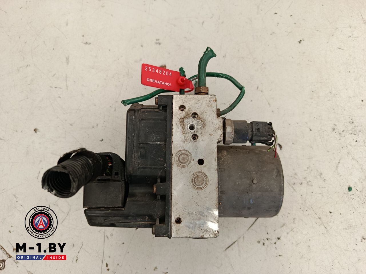 блок ABS Peugeot 307 1 поколение (2001 - 2005), 2.0 л., дизель, 9646968780 - фото №1