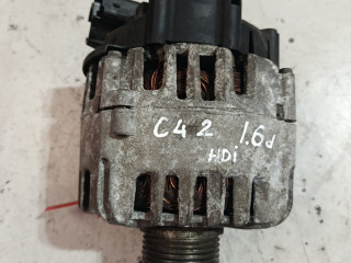 генератор Citroen C4 2 поколение (2010 - 2017), 1.6 л., дизель, 9678048880
