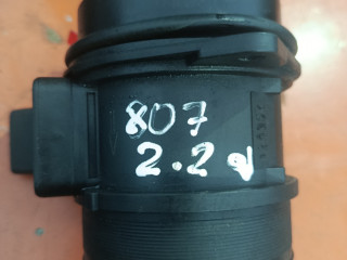 расходомер воздуха Peugeot 807 1 поколение (2002 - 2008), 2.2 л., дизель, 9632215280, 5WK9628