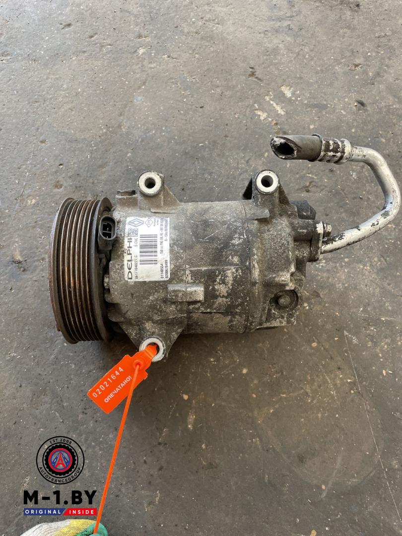 компрессор кондиционера Renault Megane 2 поколение (2002 - 2006), 1.9 л., дизель, 8200678499 - фото №1