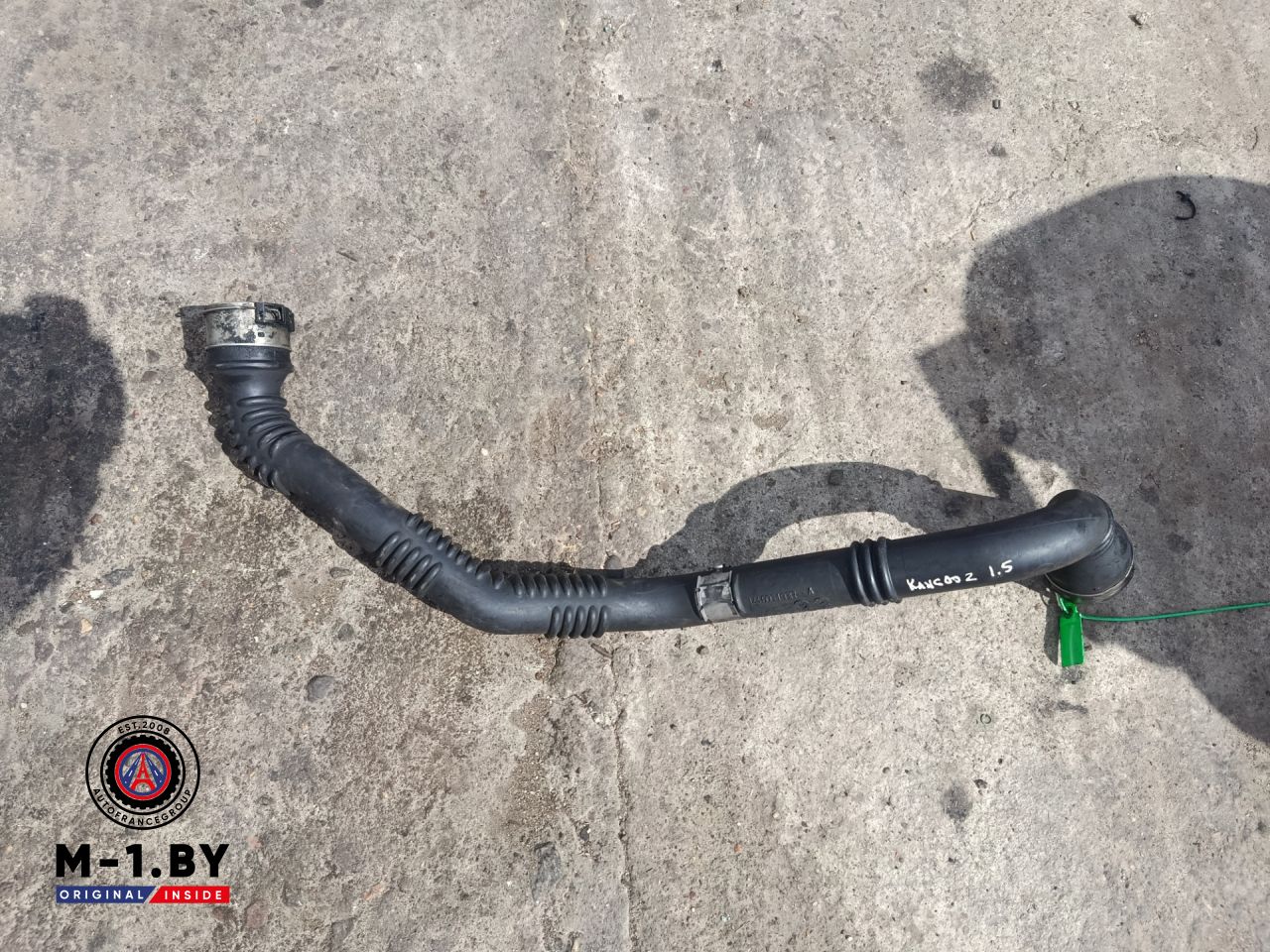 патрубок интеркулера Renault Kangoo 2 поколение (2007 - 2013), 1.5 л., дизель, 144600199R - фото №1