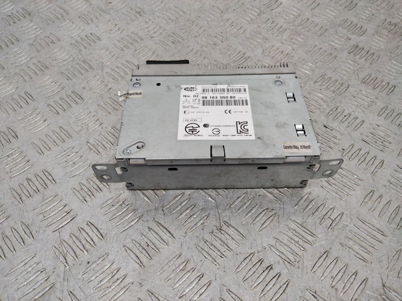 блок радио Citroen C4 Grand Picasso 2 поколение 2016, 9816305080 - фото №1