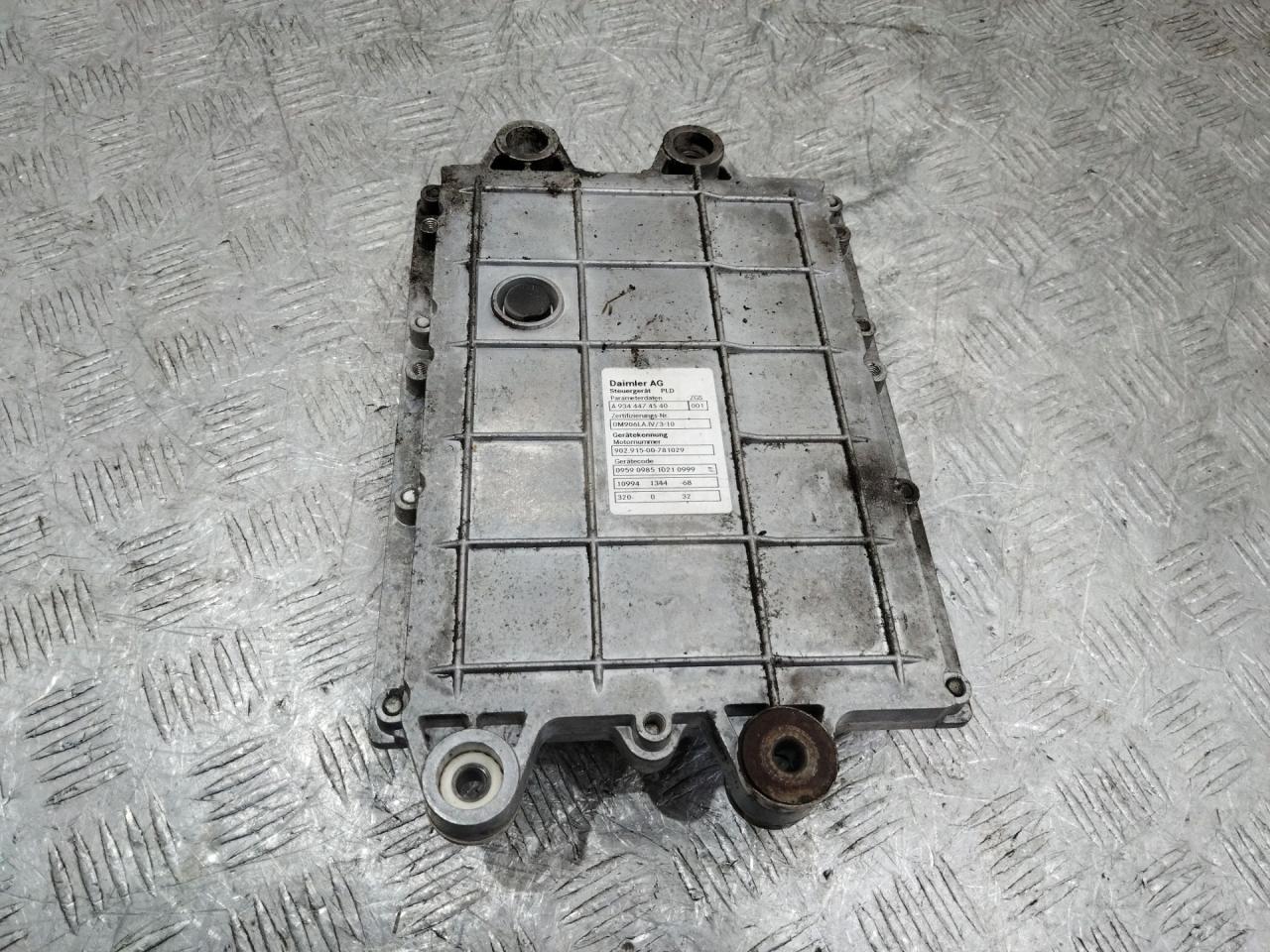 блок управления двигателем Mercedes-Benz Atego 1 поколение 2003, 6.4 л., дизель, A9344474540 - фото №1