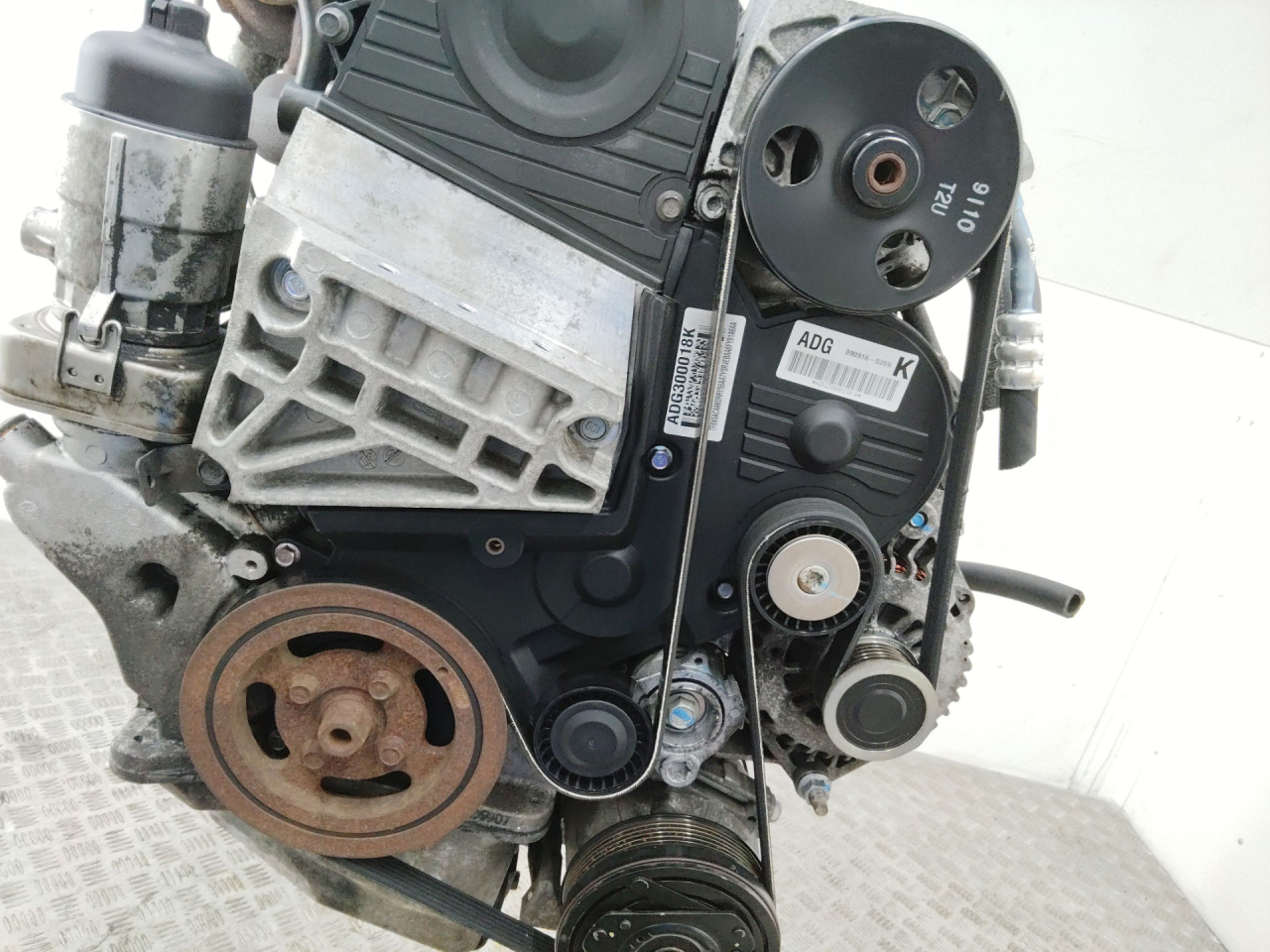 защита (кожух) ремня ГРМ Chevrolet Lacetti 1 поколение 2009, 2.0 л., Z 20 S1, дизель, МКПП - фото №1