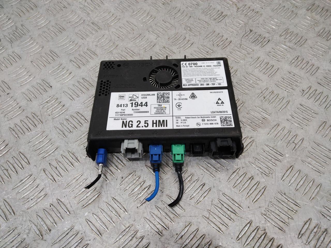 навигация Opel Insignia 2 поколение (B) 2017, хетчбэк 5 дв., 84131944 - фото №1