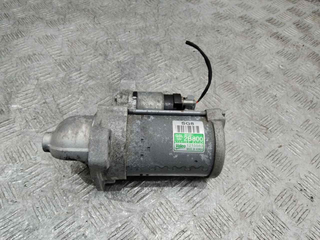 стартер Kia Sportage 4 поколение 2018, 1.6 л., 361002B800 - фото №1