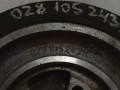 шкив коленвала Volkswagen Passat B3 1993, 1.9 л., дизель, 028105243K, 028105243T, 028105243H, 028105243G, 028105243R - фото №4