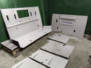 обшивка салона DAF XF 106 1 поколение 2018, дизель, АКПП, правый руль, 2109055, 2109053, 2109056, 2108848, 2108846, 2108870, 2109054