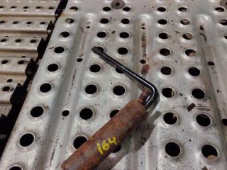 Палец буксировочный Mercedes-Benz Actros 3 поколение (MP3) 2010, 11.9 л., OM 541.976, дизель, АКПП, A9703100307, 9703100307