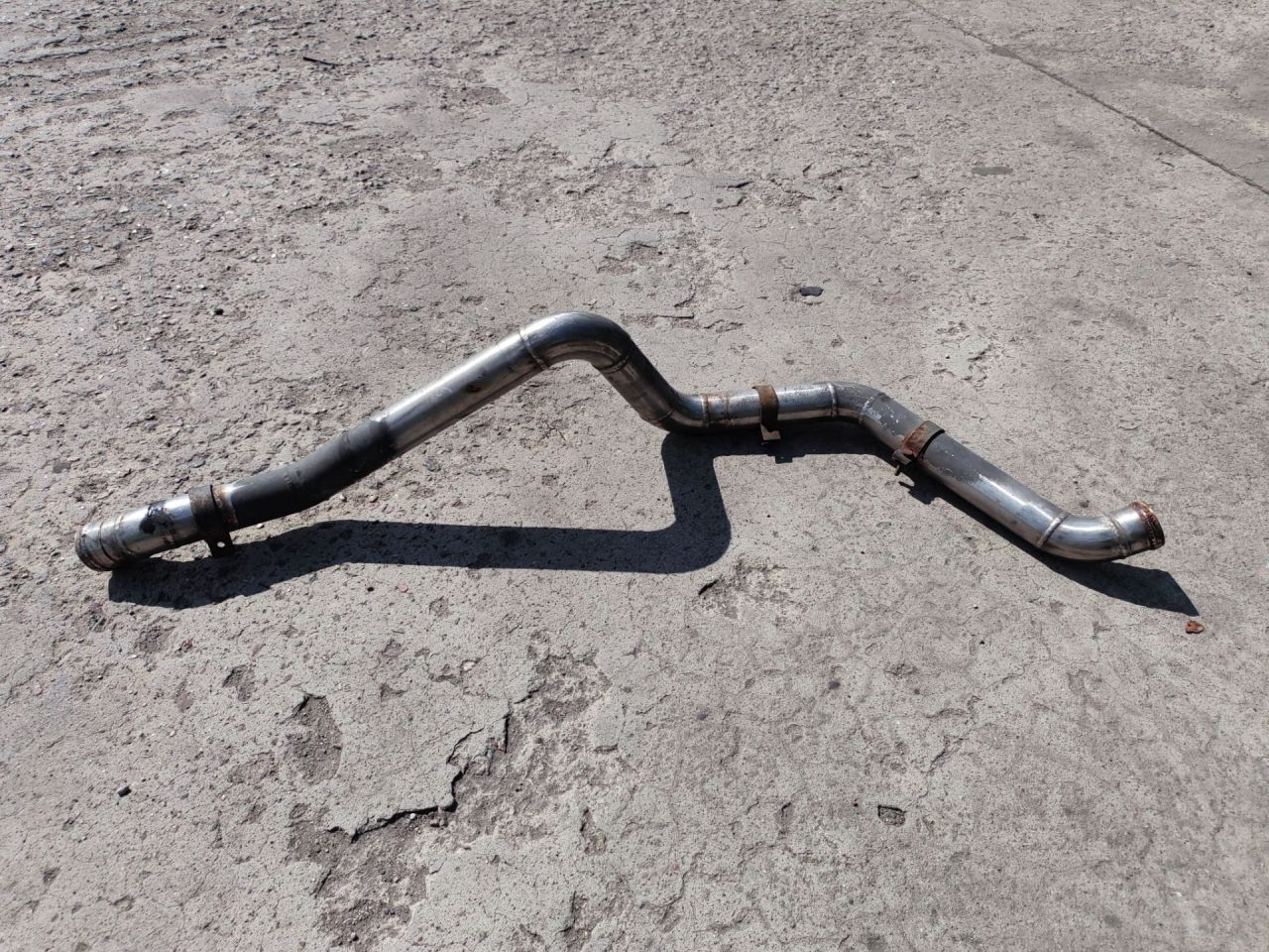 труба ретардера MAN TGA 1 поколение 2006, 10.5 л., D 2066 LF 01, дизель, МКПП, 81063030329 - фото №1