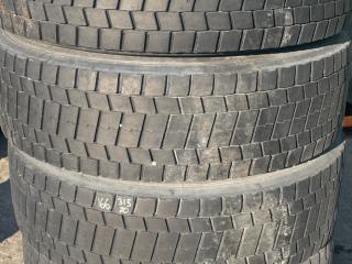 шина DAF XF 105 1 поколение 2011, 12.9 л., MX 340, дизель, МКПП, желтый, грузовик