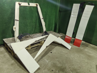 спойлер закабинный MAN TGX 1 поколение 2016, 12.4 л., D 2676 LF 45, дизель, АКПП, правый руль, 81629100144, 81629100145