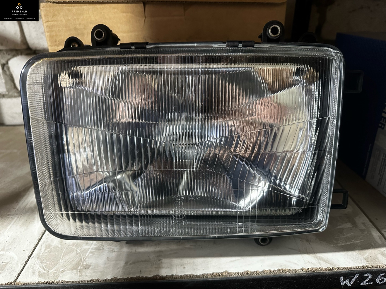 фара левая DAF 95 1 поколение (XF) 2001, 0100117, 1283231, 1293368 - фото №1