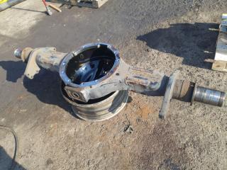 Чулок (картер) заднего моста MAN TGX 1 поколение 2016, 12.4 л., D 2676 LF 45, дизель, АКПП, правый руль, 81354015800