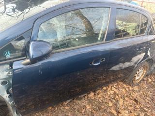 дверь задняя левая Opel Corsa D 2010, синий, хетчбэк 5 дв., 93189342