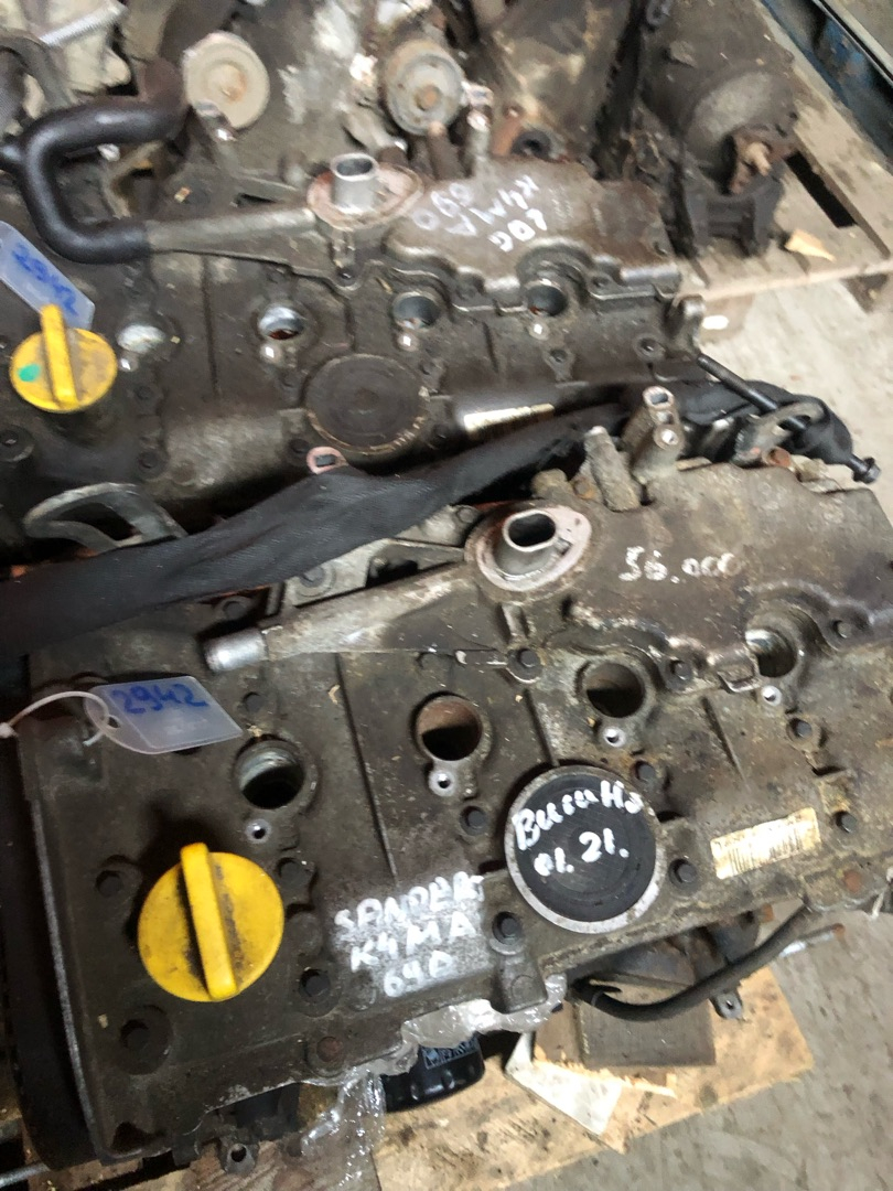 двигатель Renault Sandero 1 поколение 2012, 1.6 л., K4M 690, бензин, K4MA690 - фото №1