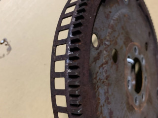 маховик Renault Megane 2 поколение [рестайлинг] 2010, 1.6 л., K4M 813, бензин, 7700111627, 7700111627