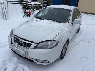 капот Daewoo Gentra 2 поколение 2015, белый, седан