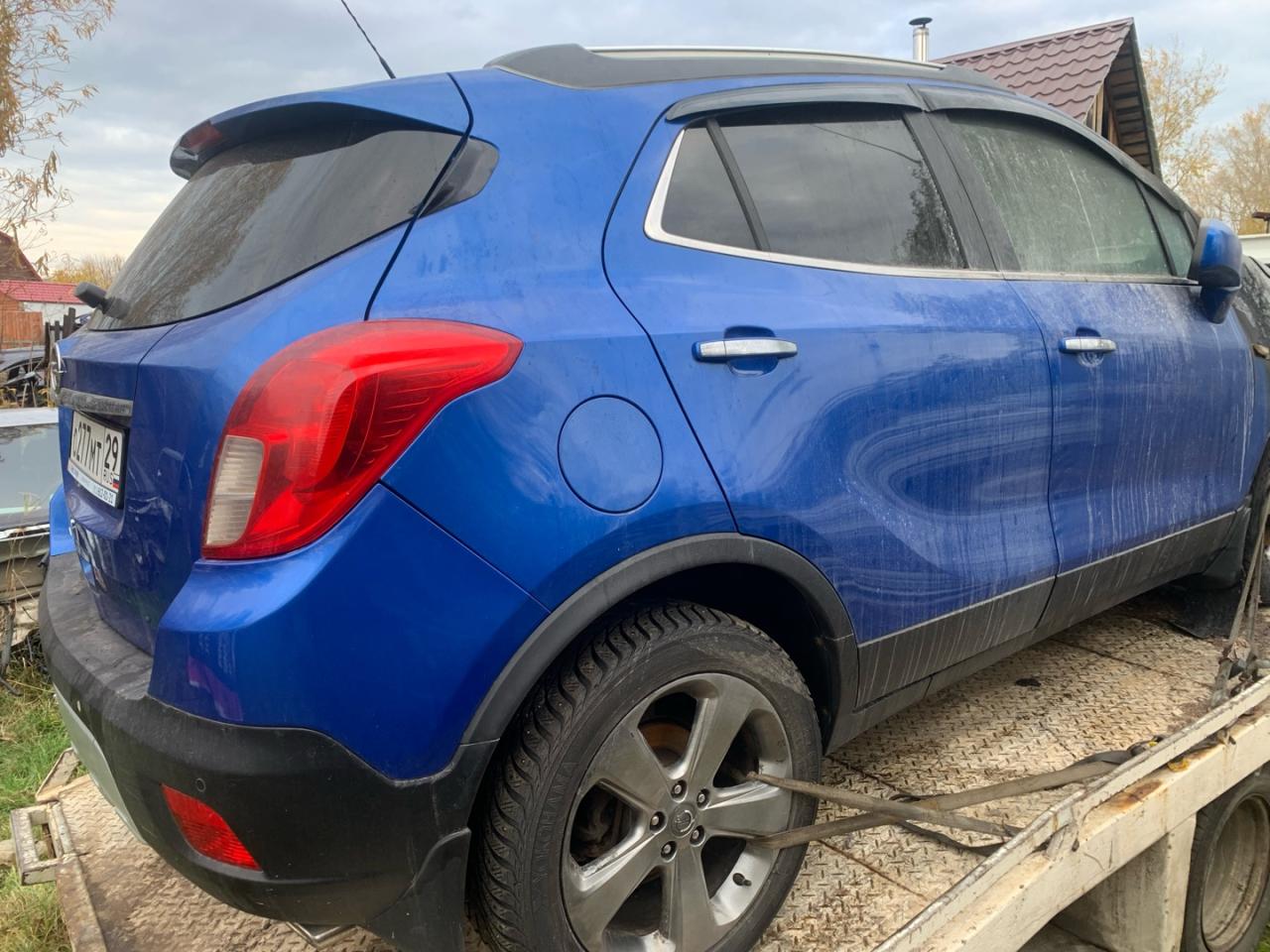 дверь задняя правая Opel Mokka 1 поколение 2014, 1.8 л., бензин, МКПП, внедорожник 5 дв., 124448, 42558668, 95283092 - фото №1