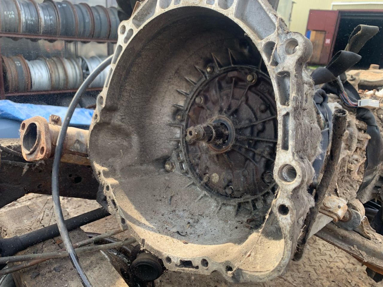 КПП автоматическая (АКПП) Mitsubishi Pajero 2 поколение 1997, 3.5 л., АКПП - фото №1