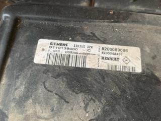 блок управления двигателем Renault Megane 1 поколение 1999, бензин, S110138000, S110138000, 8200059086, 8200059086