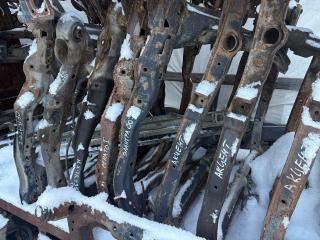 балка подвески передняя (подрамник) Hyundai Accent 2 поколение (LC) 2010, бензин, седан, 233008H500, 23300-8H50A