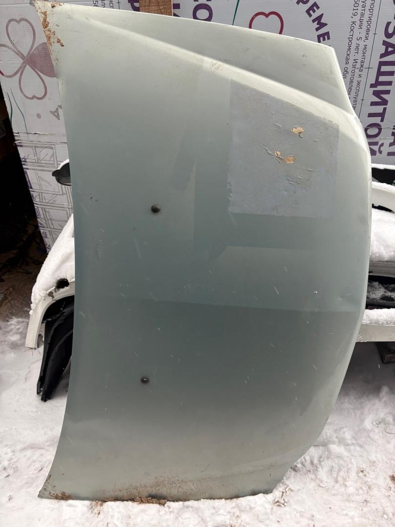 капот Renault Logan 1 поколение 2009 - фото №1