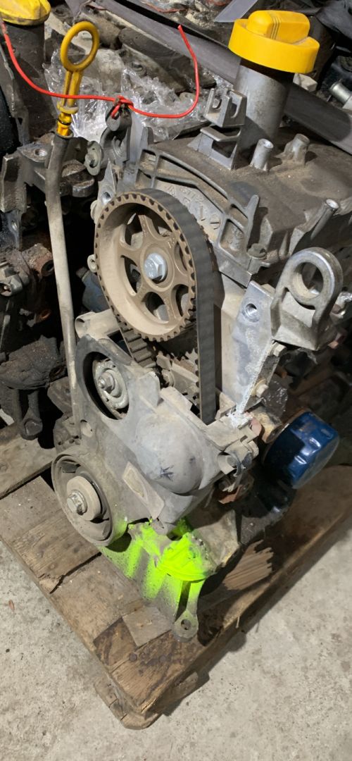 двигатель Renault Logan 2 поколение 2016, 1.6 л., K7M 812, бензин, K7M812 - фото №1