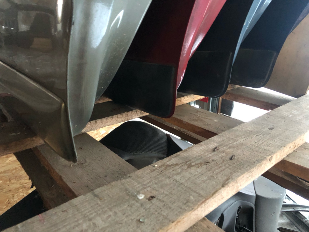 дверь задняя левая Renault Sandero 1 поколение 2012, 821018232R - фото №1